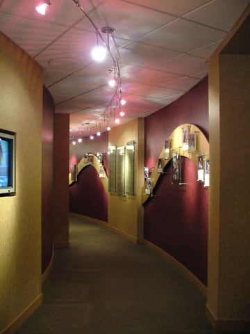PACER's main hallway