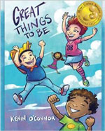 book cover for great things to be