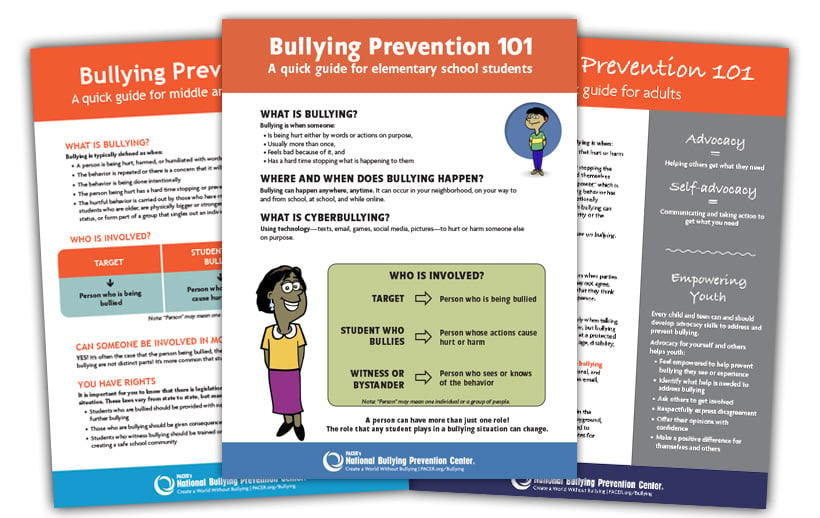 Teachers' role in preventing bullying