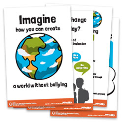 Create a World Without Bullying poster series