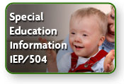 Special Education Information / IEP / 504 Plans
