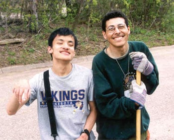 two young men